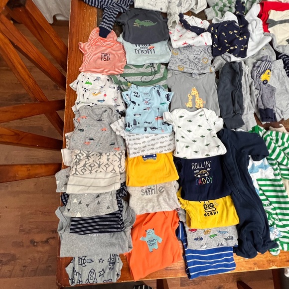 30 piece Newborn baby boy clothes MYSTERY Bundle - Picture 3 of 6